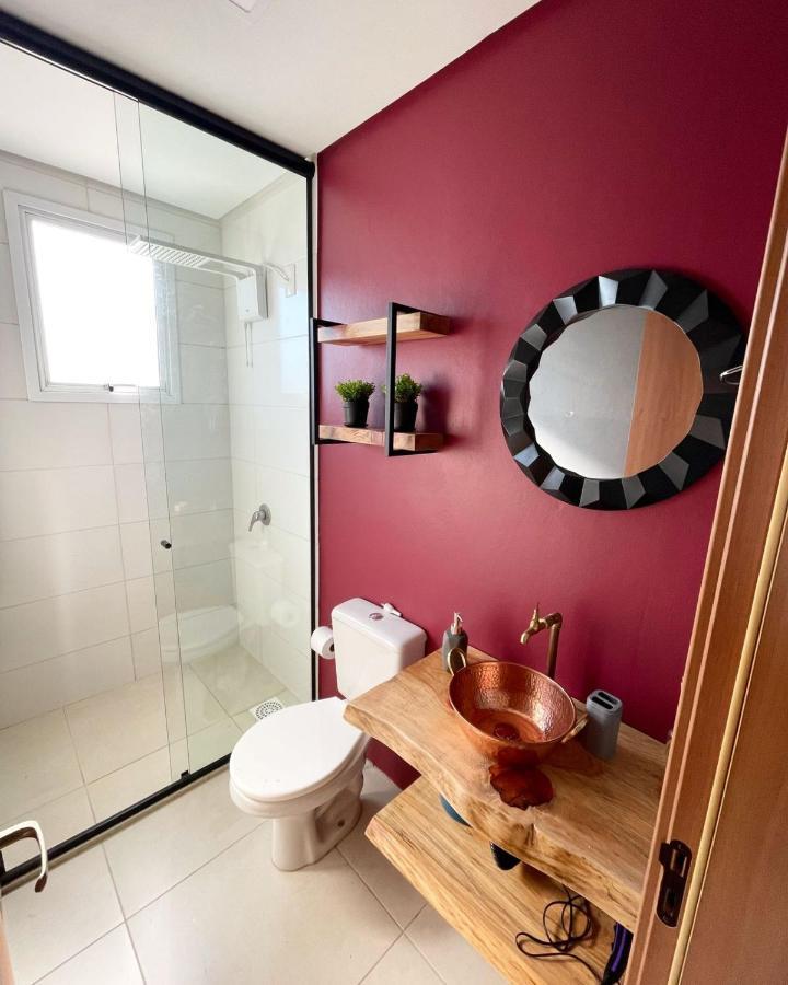 Apartamento Luxo Com Adega E Vista Espetacular! เบงโต กองซัลเวส ภายนอก รูปภาพ